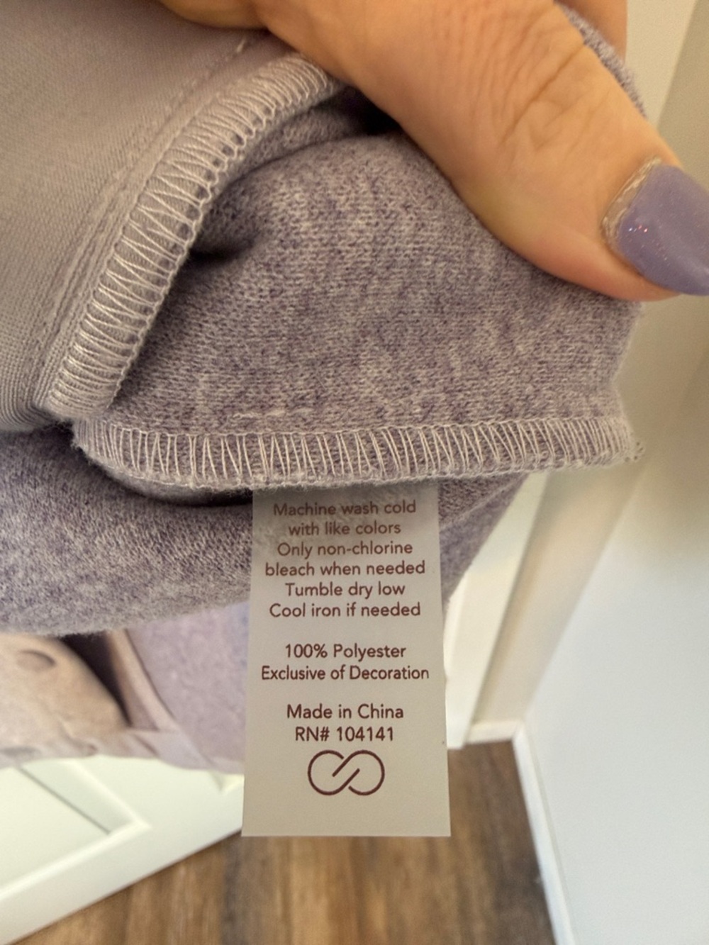Calia Lavender Utility Shacket - Picture 3 of 8